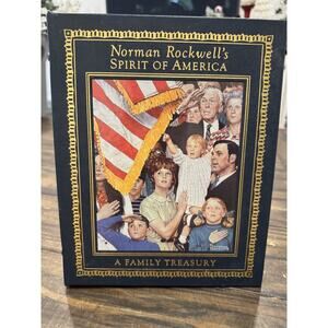 Spirit of America Collectors DELUXE LIMITED Edition NORMAN ROCKWELL Easton Press